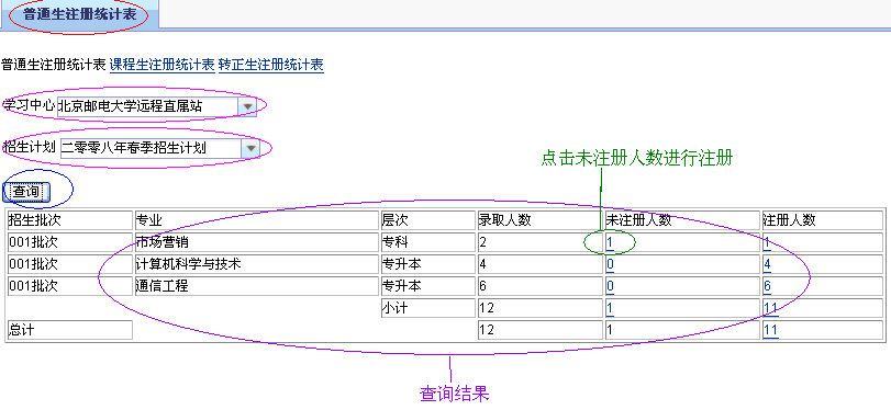 查询结果